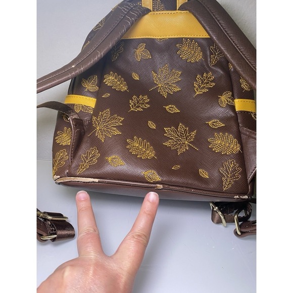 Loungefly Disney Winnie The Pooh Autumn Mini Backpack- Exclusive RARE Used *READ - Picture 10 of 16